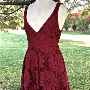 Free People lace cocktail dress
